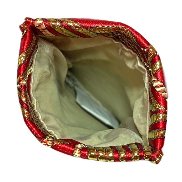 🎁 AMRITA SINGH Beijing Eyewear Case Red/Gold NWT - Picture 7 of 12